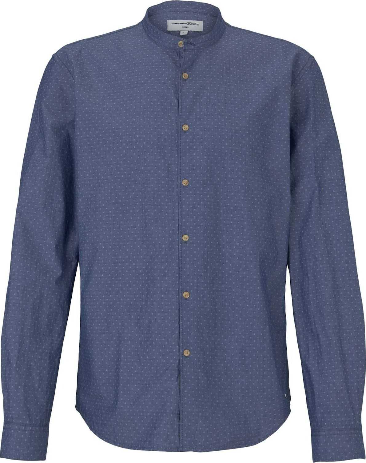 TOM TAILOR DENIM Košile indigo / modrá