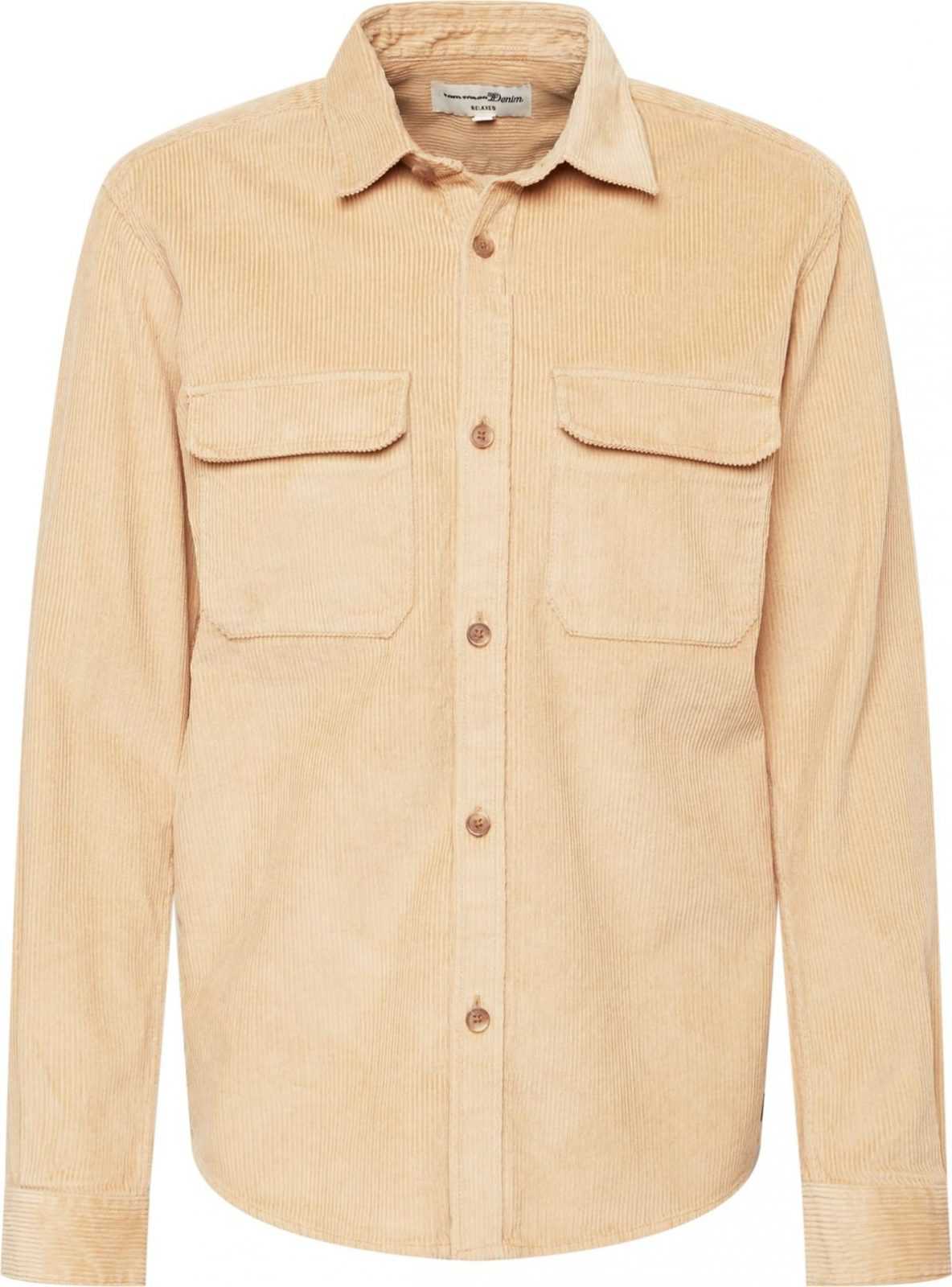 TOM TAILOR DENIM Košile písková