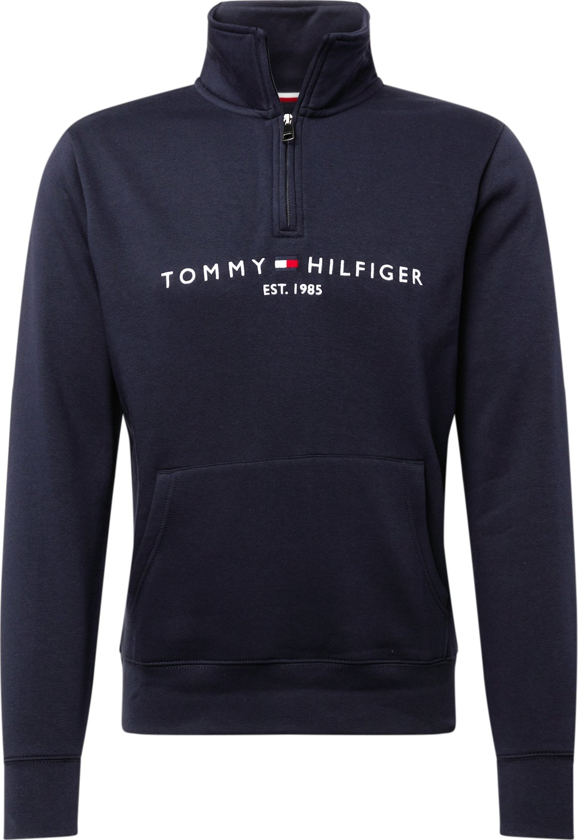 TOMMY HILFIGER Mikina bílá / červená / námořnická modř