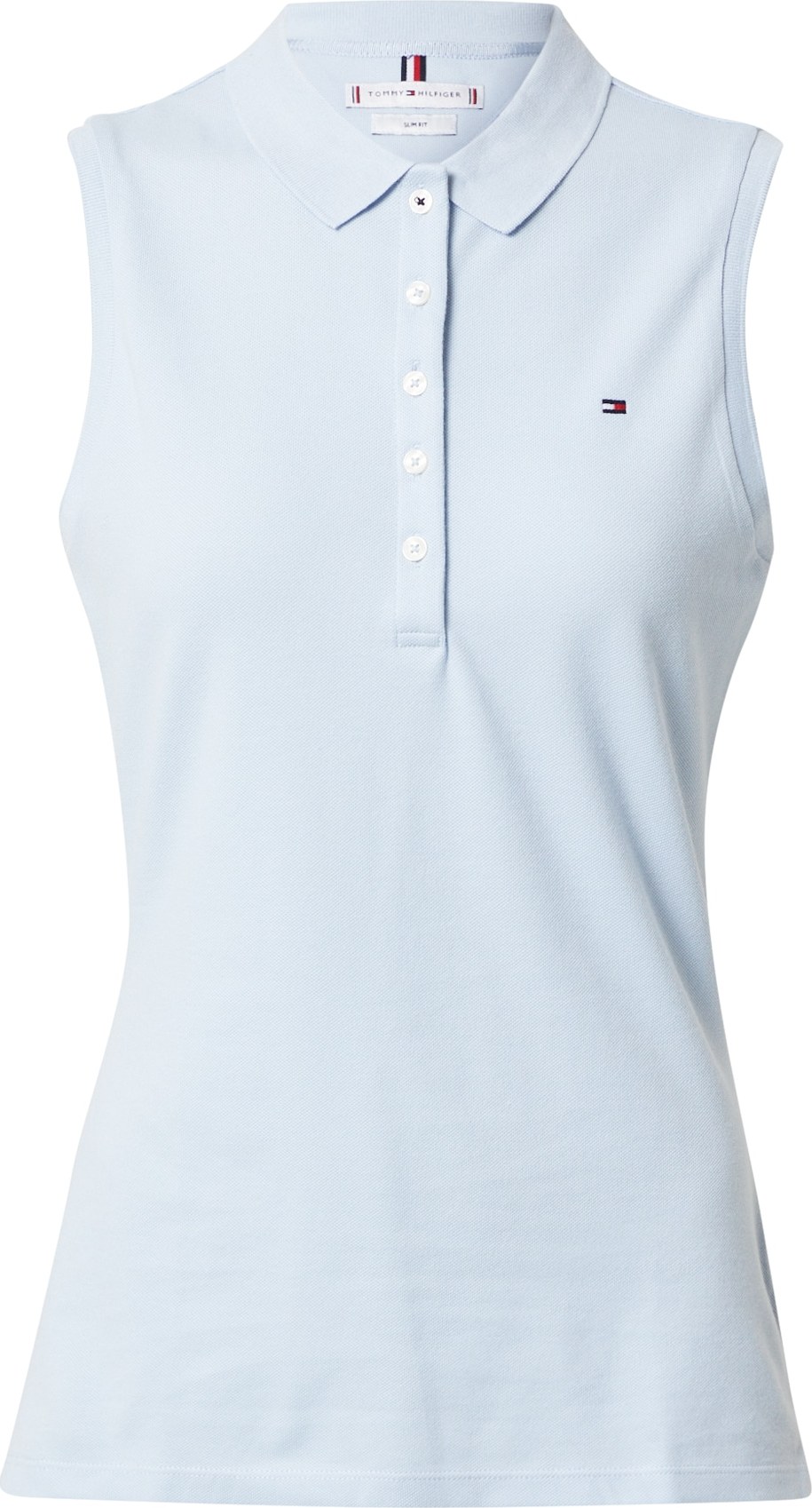 TOMMY HILFIGER Tričko světlemodrá / tmavě modrá / bílá / červená