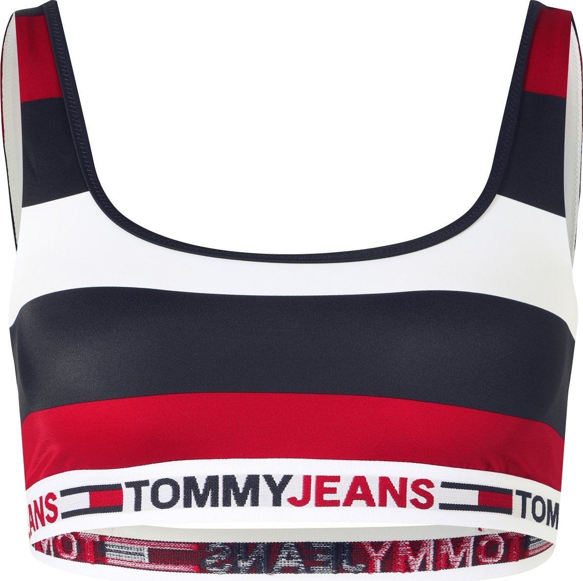 Tommy Hilfiger Underwear Horní díl plavek námořnická modř / bílá / červená