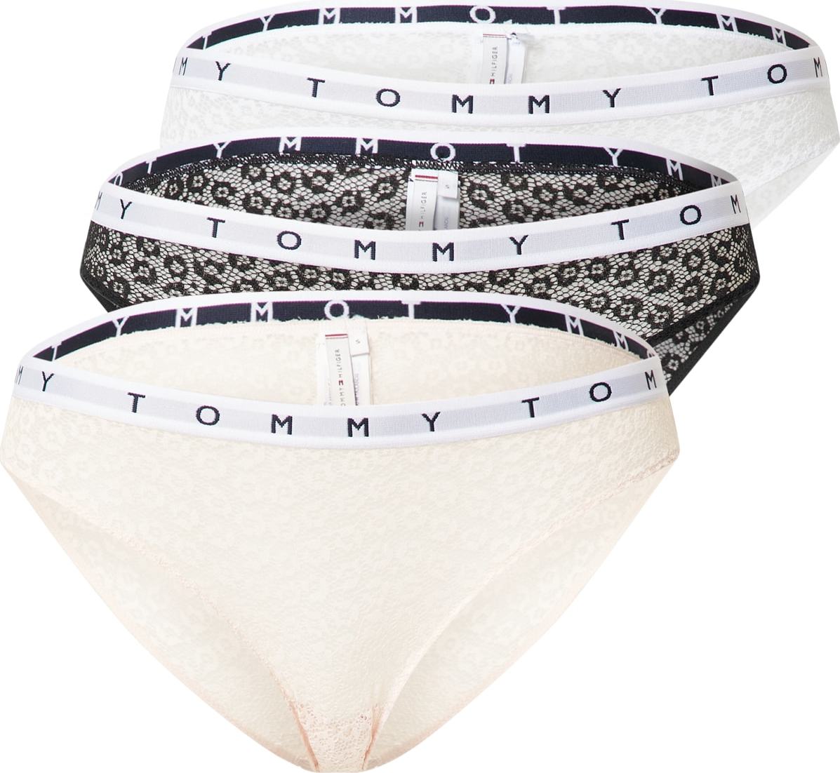 TOMMY HILFIGER Kalhotky námořnická modř / šedá / bílá / pudrová / černá