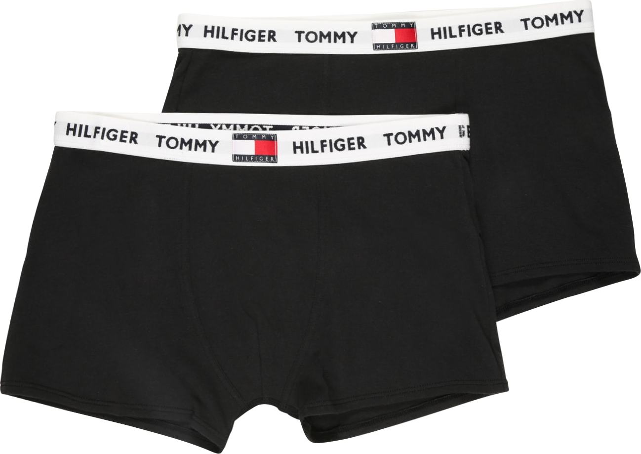 Tommy Hilfiger Underwear Spodní prádlo černá / bílá / červená