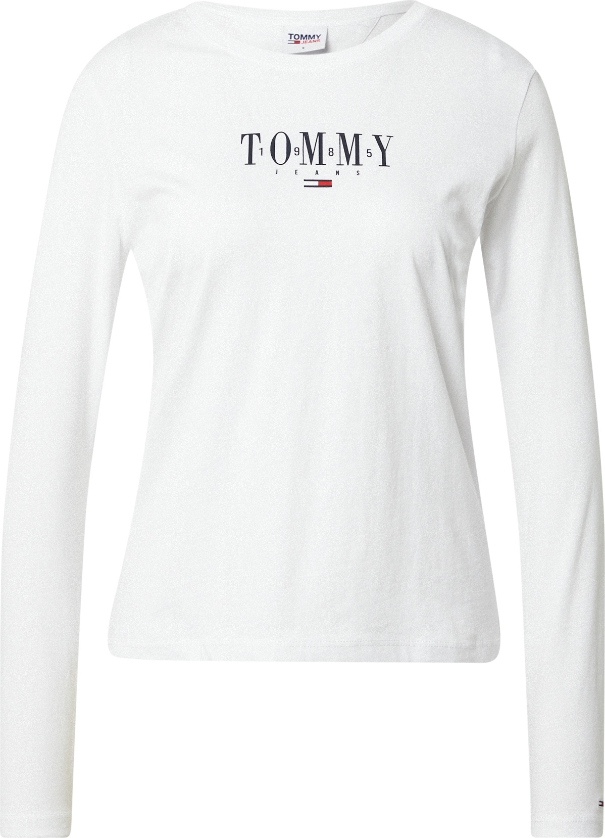 Tommy Jeans Tričko bílá / černá