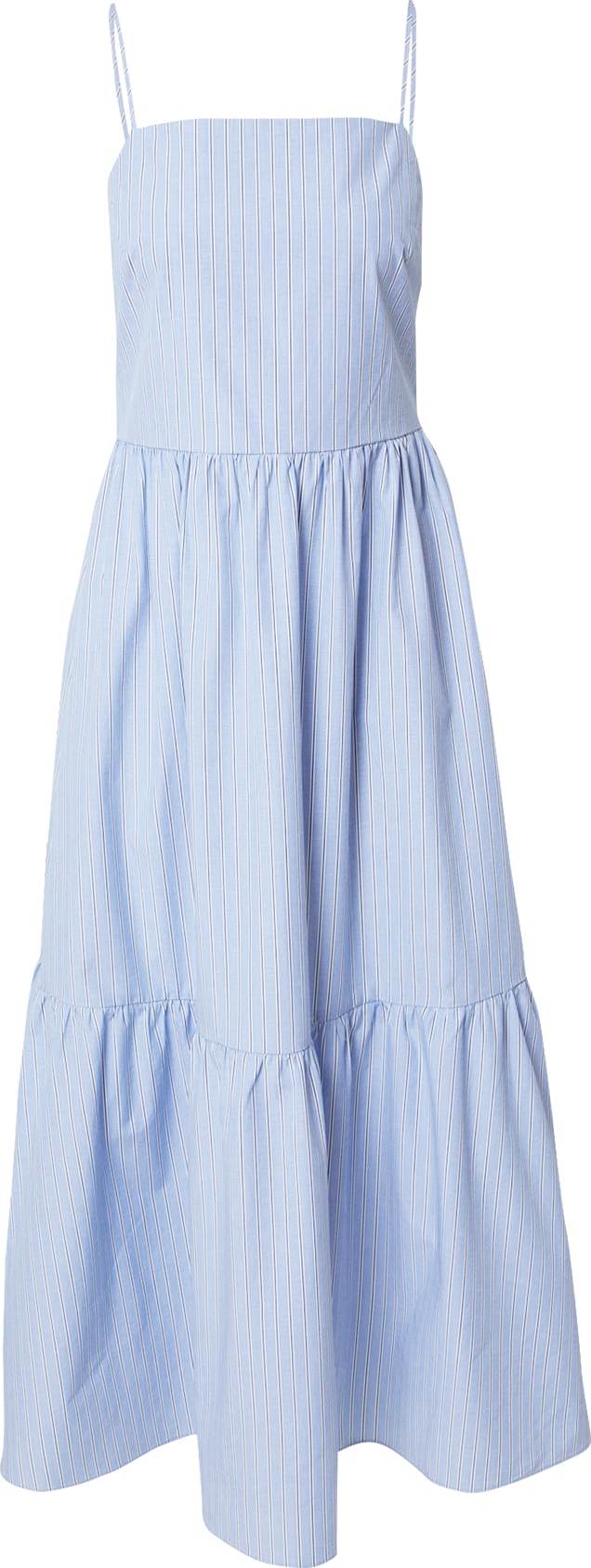Twist & Tango Letní šaty 'KIONA' světlemodrá / marine modrá / bílá