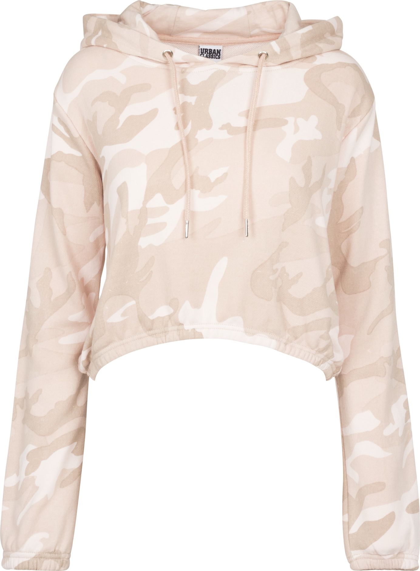 Urban Classics Mikina champagne / růžová