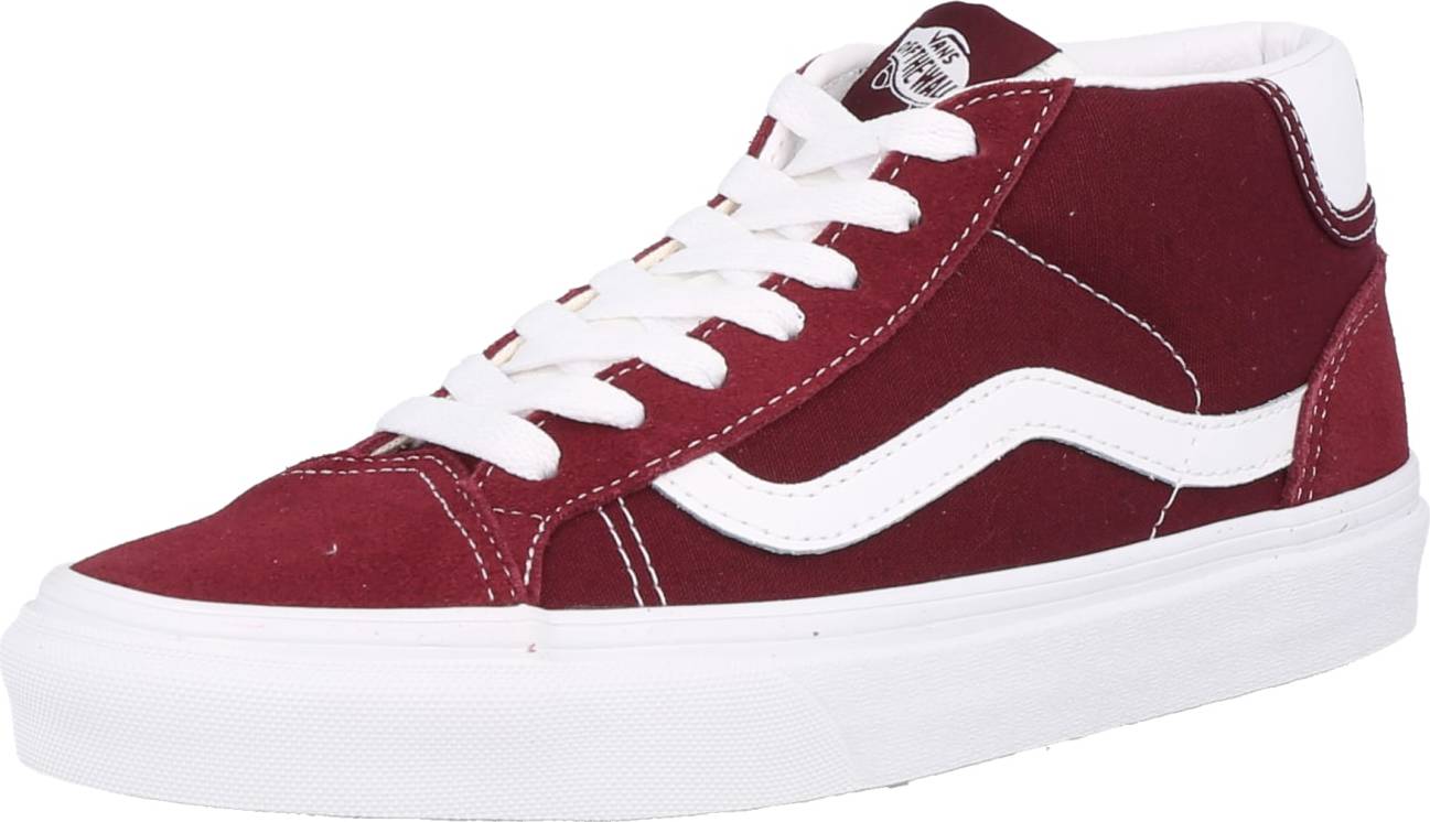 VANS Kotníkové tenisky 'Skool 37' burgundská červeň / bílá