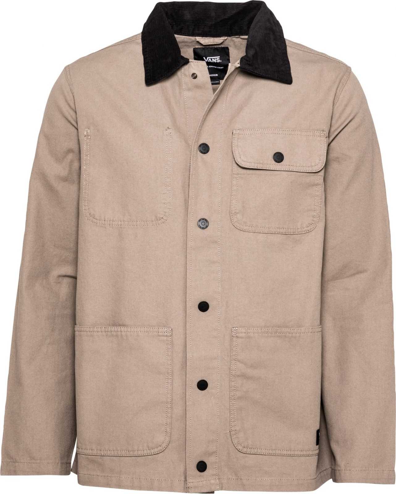 VANS Přechodná bunda 'MN DRILL CHORE' černá / velbloudí