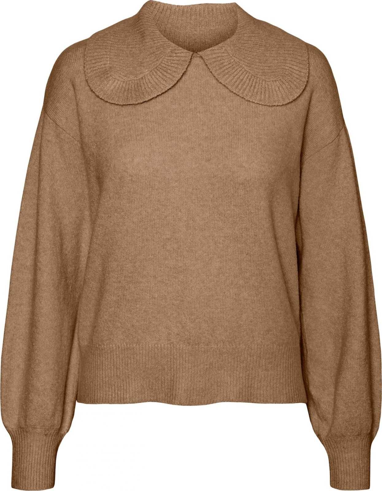 VERO MODA Svetr 'Doffy' hnědá