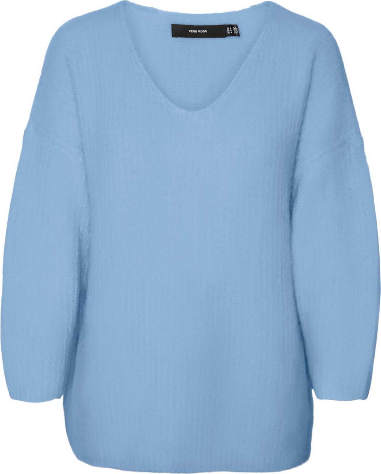 VERO MODA Svetr 'Julie' světlemodrá