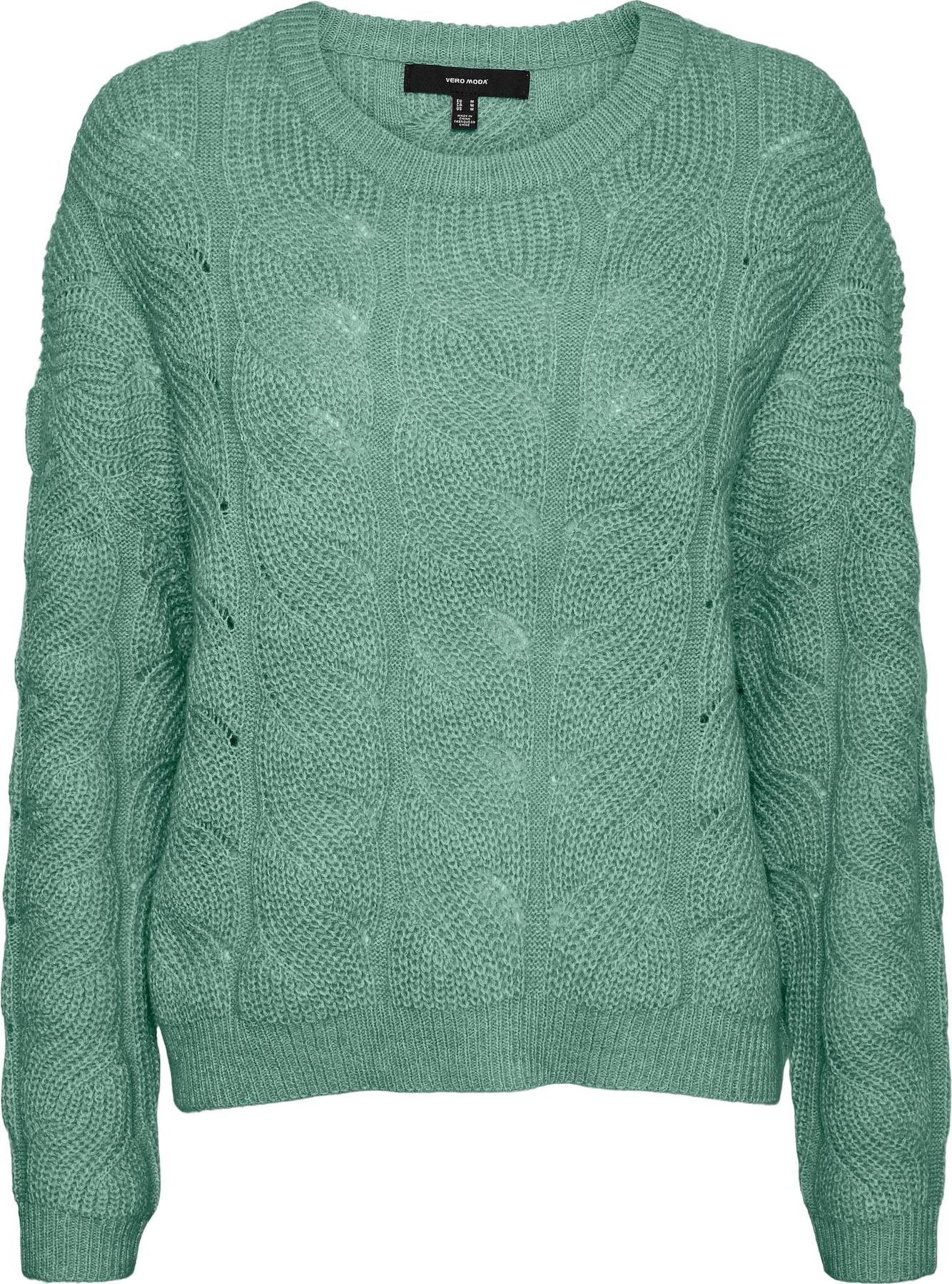 VERO MODA Svetr 'Stinna' nefritová