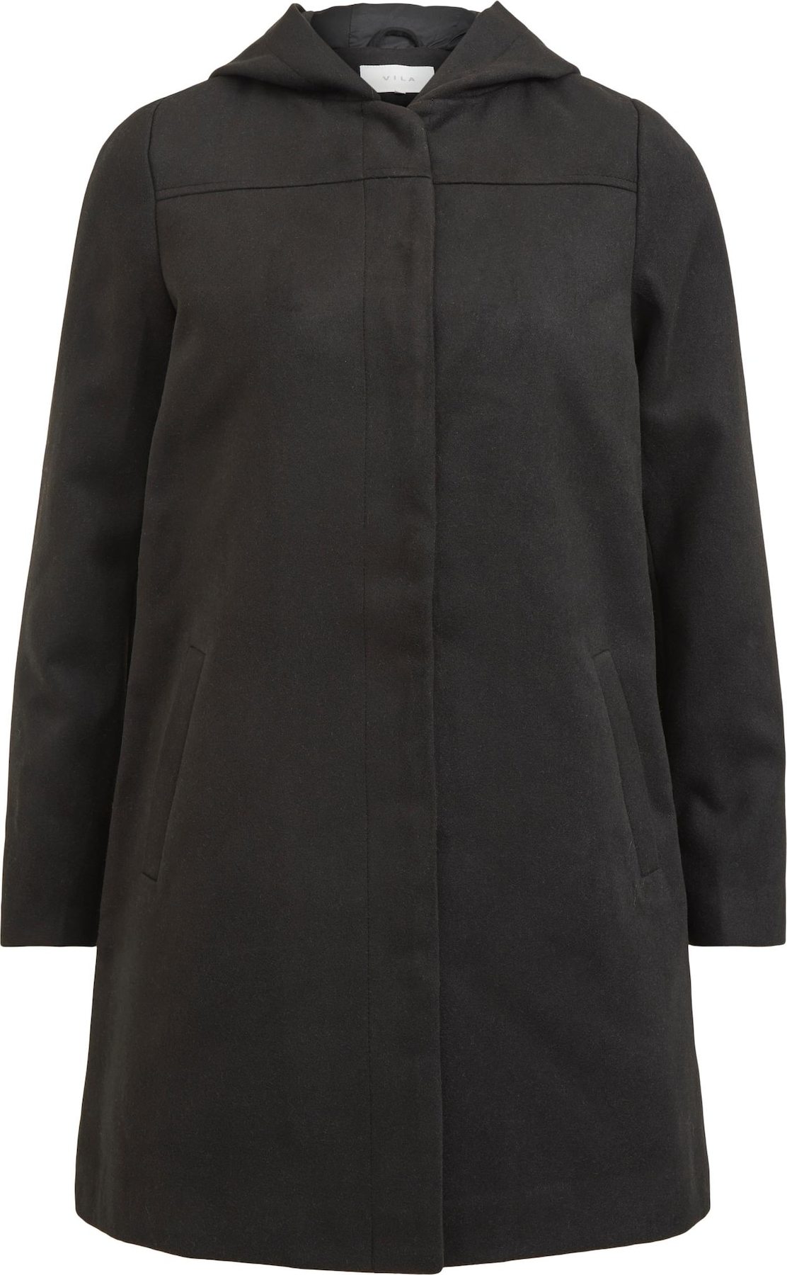 VILA Přechodný kabát 'Elly' černá
