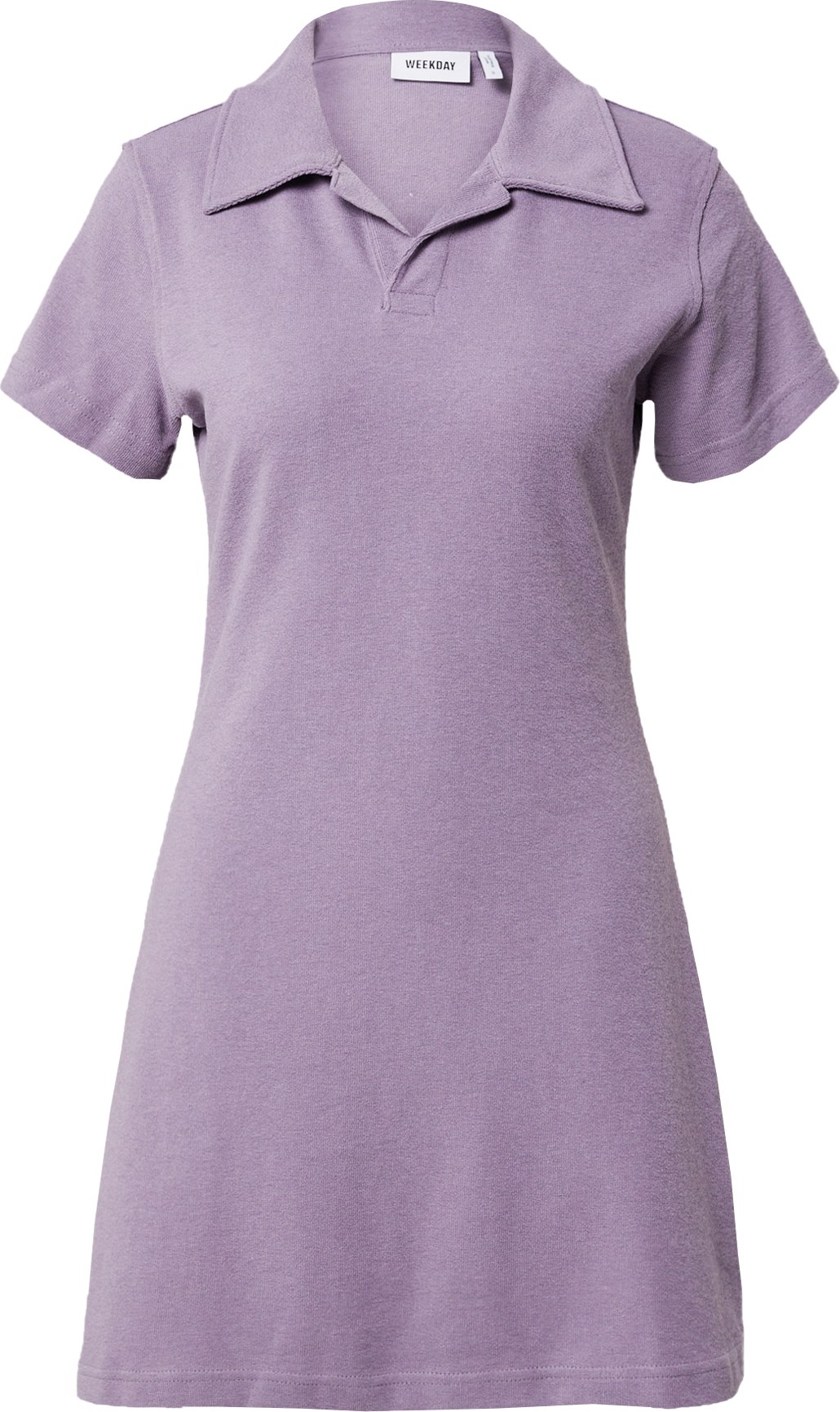 WEEKDAY Košilové šaty 'Sia' fialová