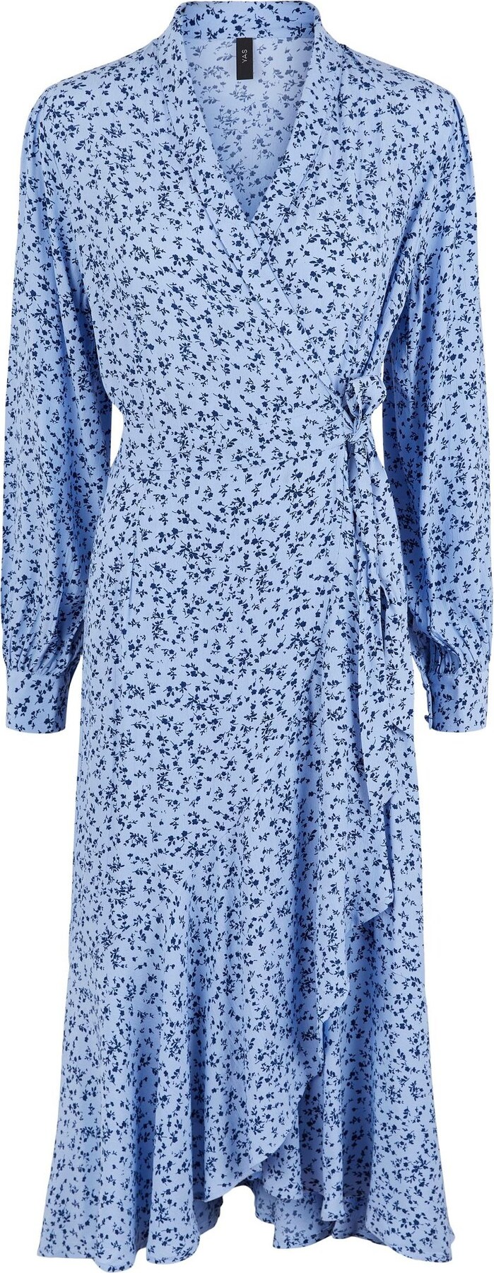 Y.A.S Košilové šaty 'Clora' námořnická modř / kouřově modrá