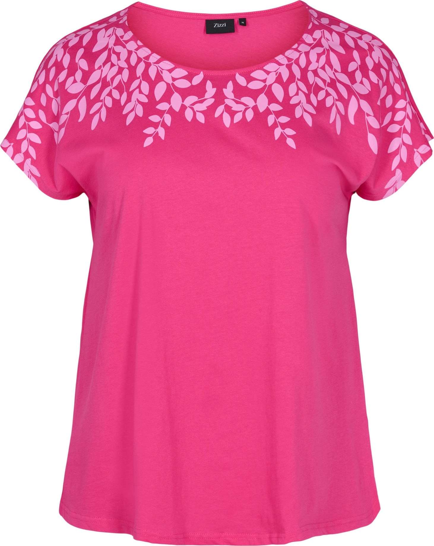 Zizzi Tričko 'Vguneia' pink / šeříková