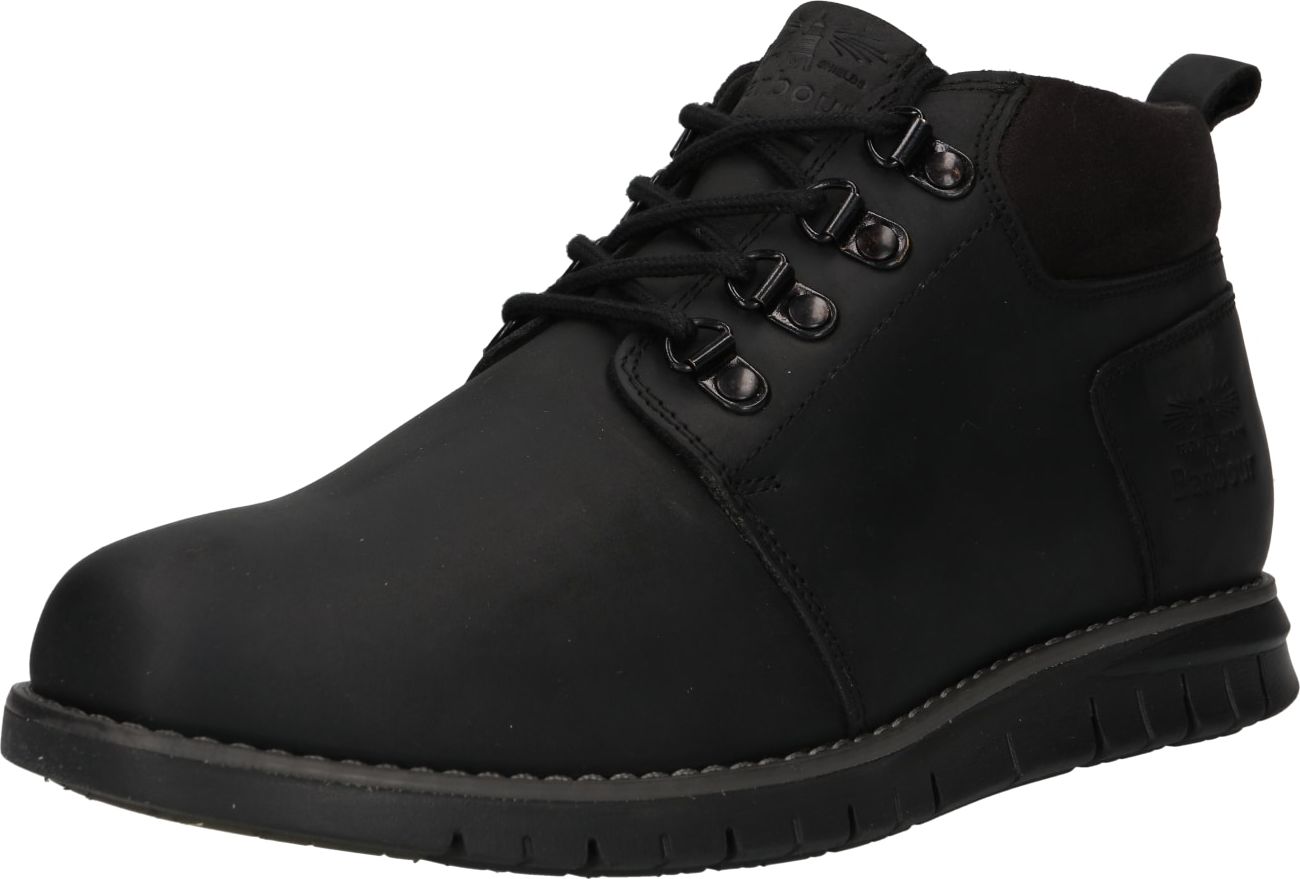 Barbour Šněrovací boty 'Albemarle' černá
