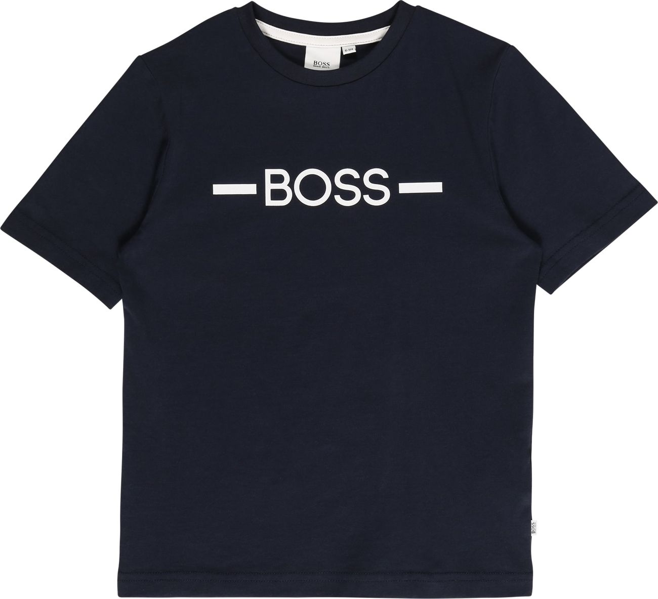 BOSS Kidswear Tričko marine modrá / bílá