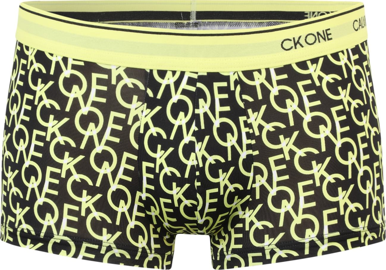 Calvin Klein Underwear Boxerky jedle / žlutá / bílá / černá