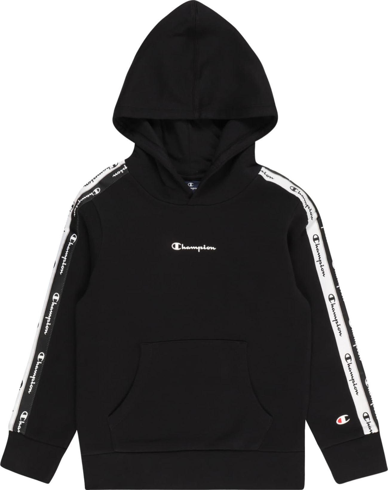 Champion Authentic Athletic Apparel Mikina černá / bílá
