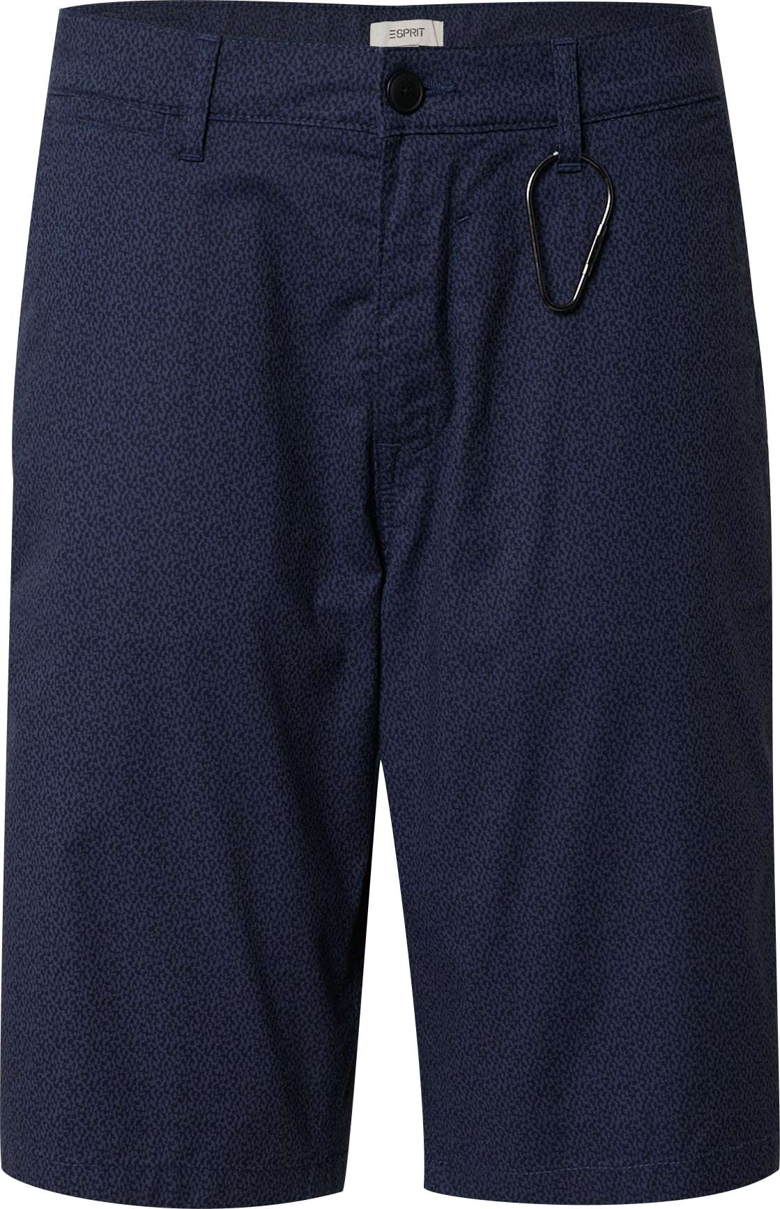 ESPRIT Chino kalhoty marine modrá / noční modrá