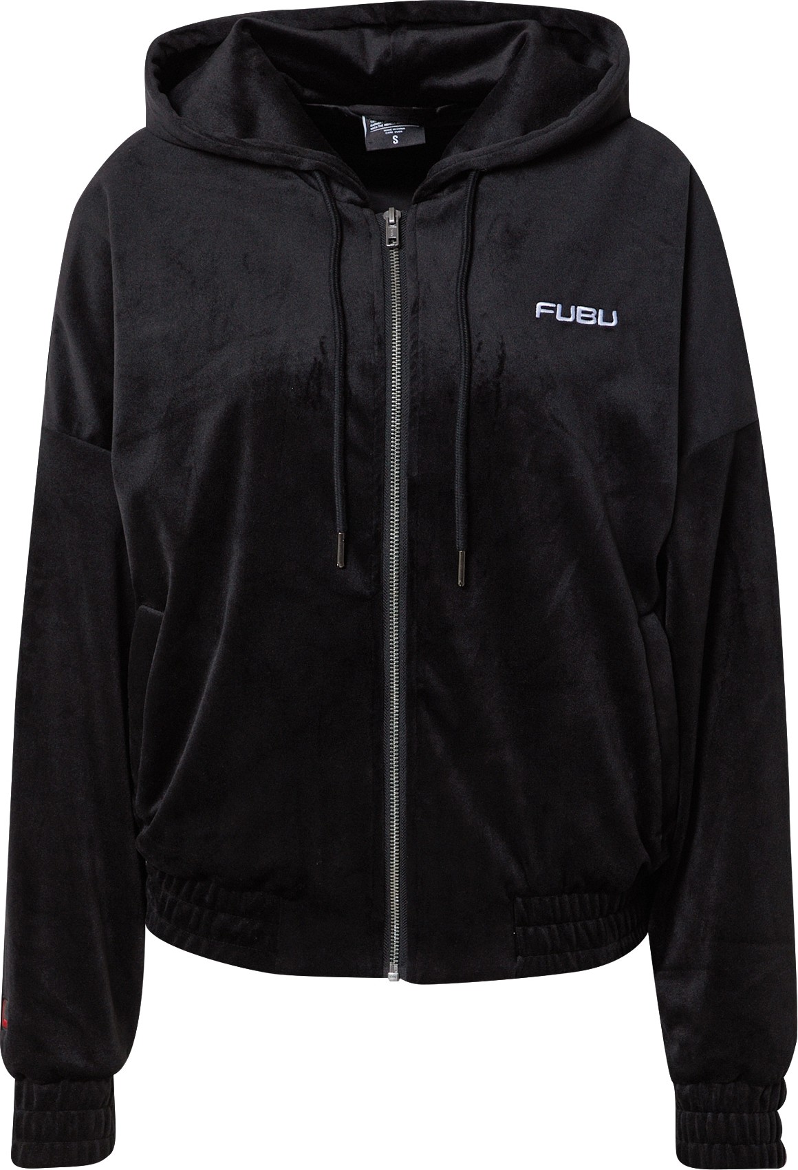 FUBU Mikina s kapucí černá