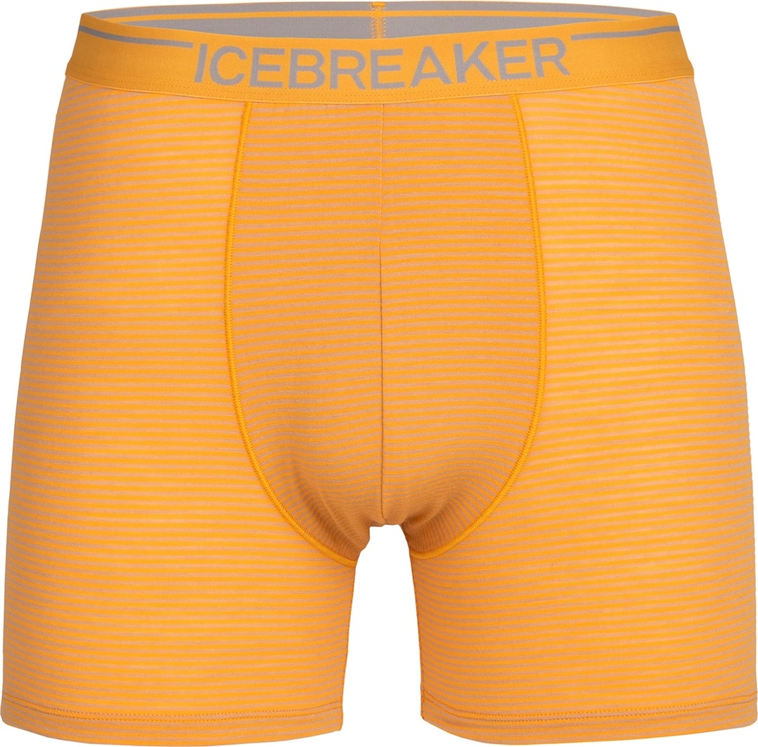 ICEBREAKER Sportovní spodní prádlo žlutá / šedá