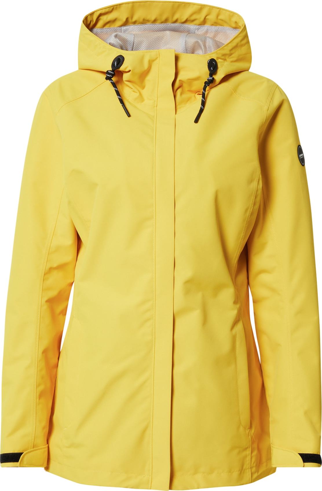 ICEPEAK Outdoorová bunda 'ADENAU' žlutá / černá