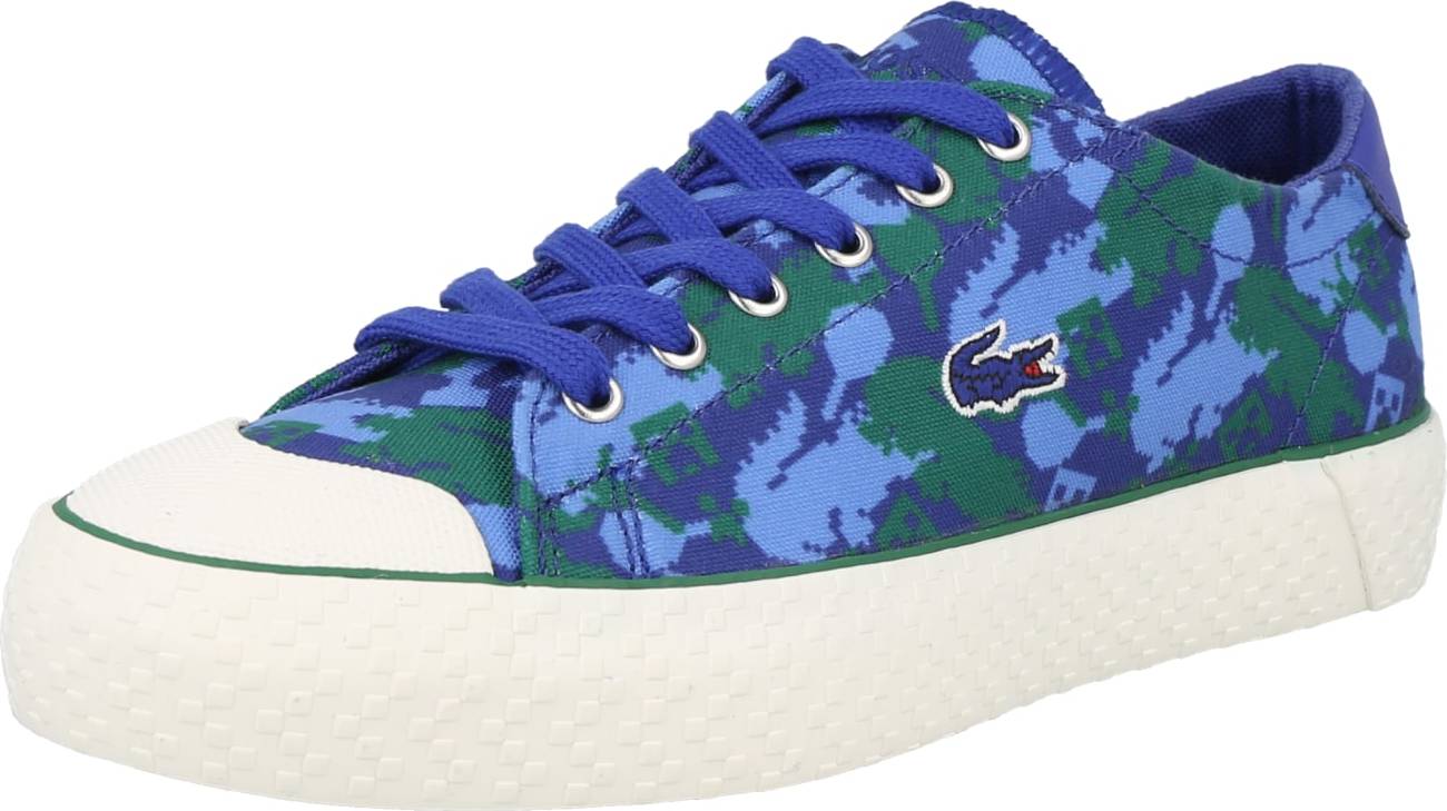 LACOSTE Tenisky 'GRIPSHOT' modrá / tmavě zelená / světlemodrá