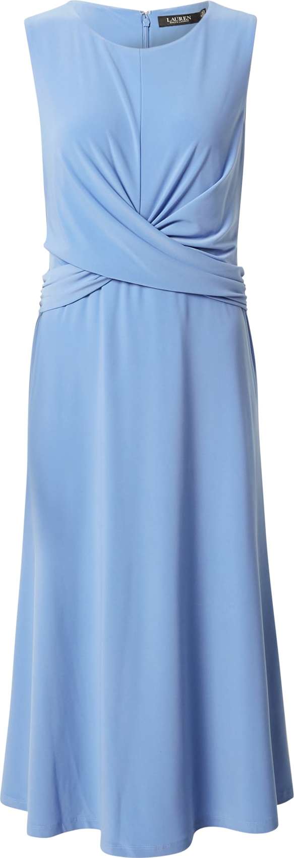 Lauren Ralph Lauren Koktejlové šaty 'KERILISTA' světlemodrá