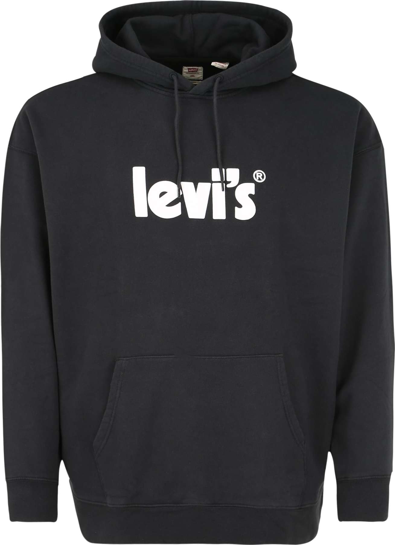 Levi's® Big & Tall Mikina černá / bílá
