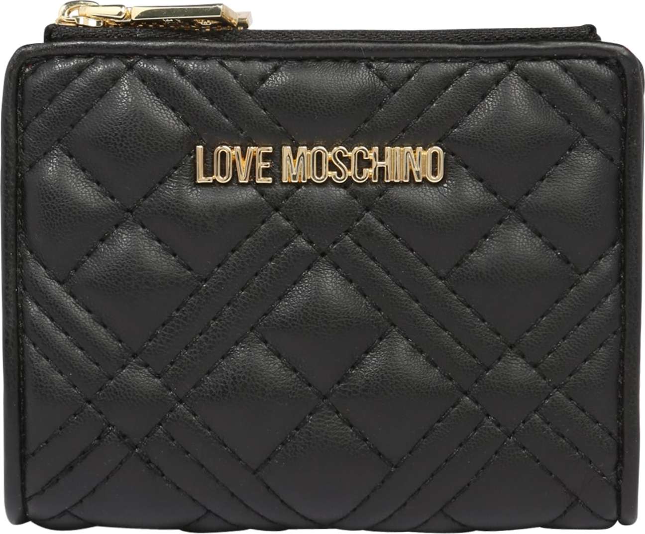 Love Moschino Peněženka černá / zlatá