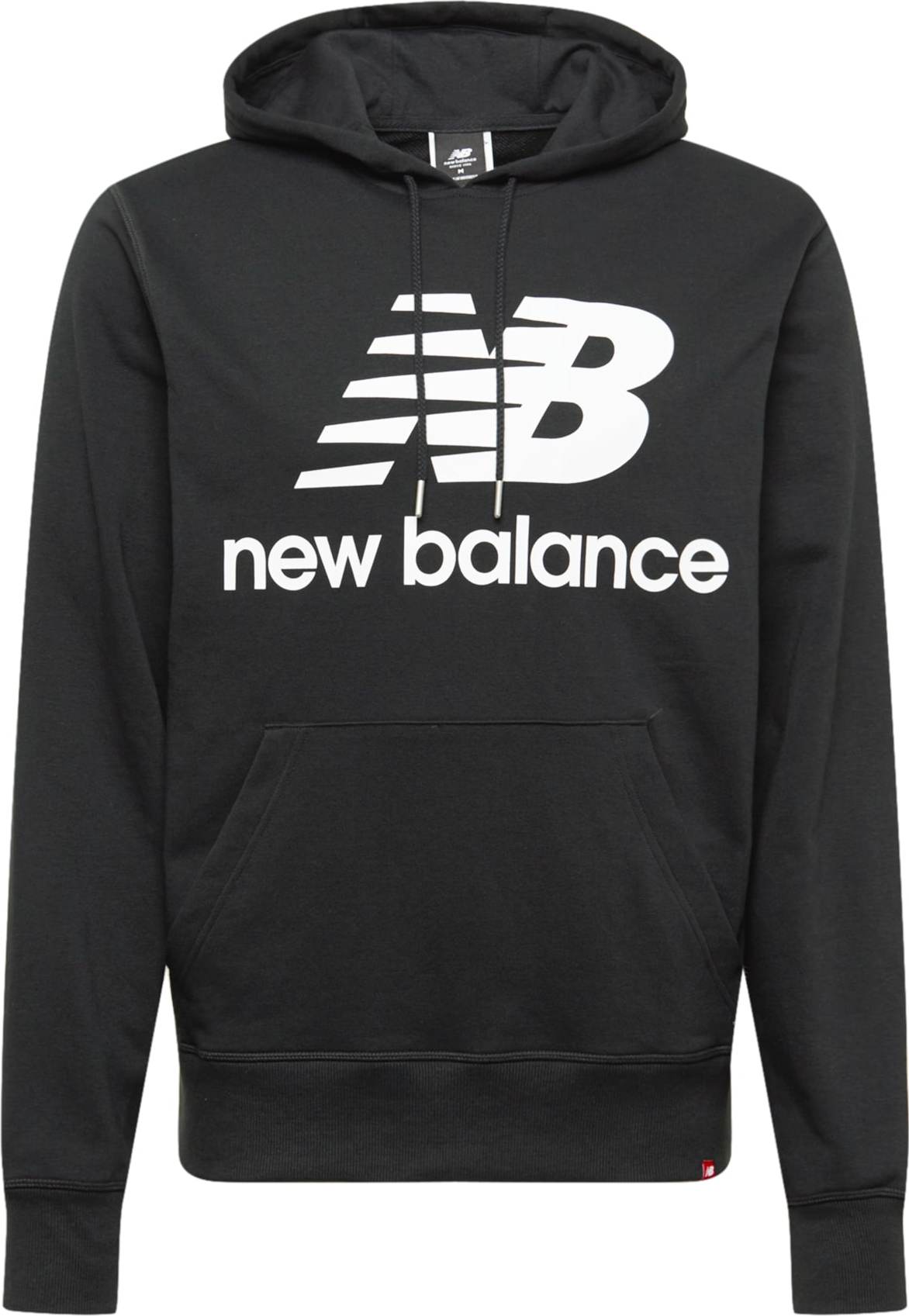 new balance Mikina černá / bílá