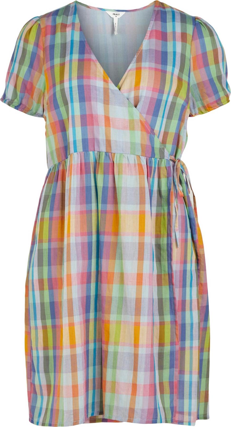 OBJECT Letní šaty 'Barbara' světlemodrá / mix barev
