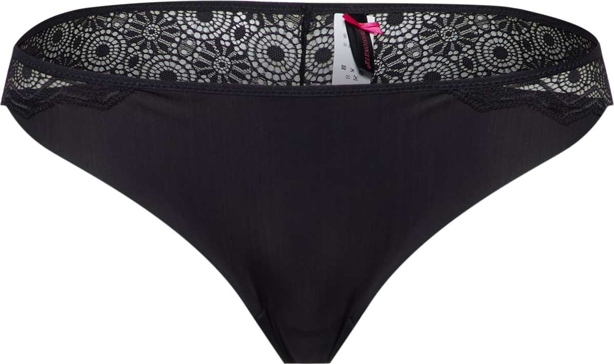 PASSIONATA Tanga 'Georgia' černá