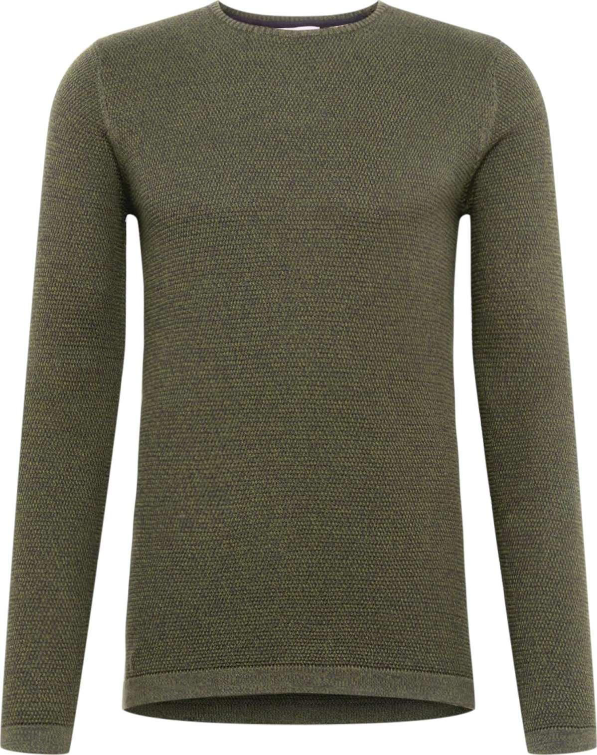 Revolution Svetr 'Marius' khaki / noční modrá