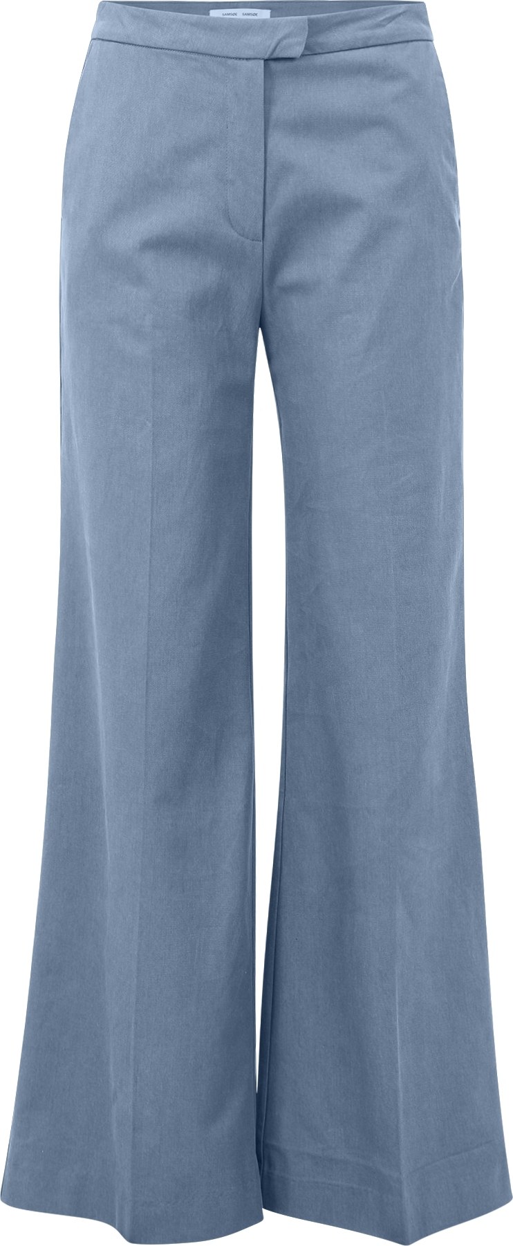 Samsoe Samsoe Kalhoty s puky kouřově modrá