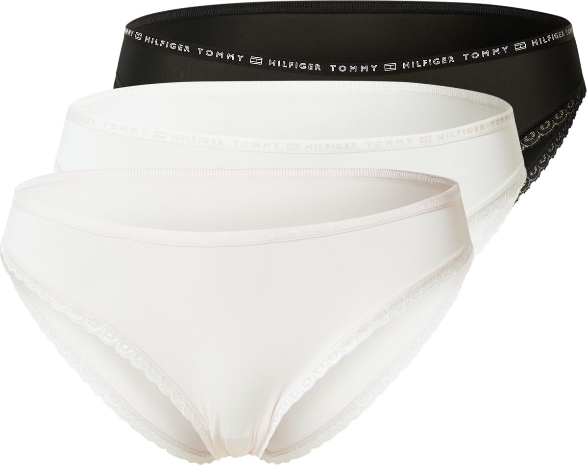 Tommy Hilfiger Underwear Kalhotky bílá / černá / tělová