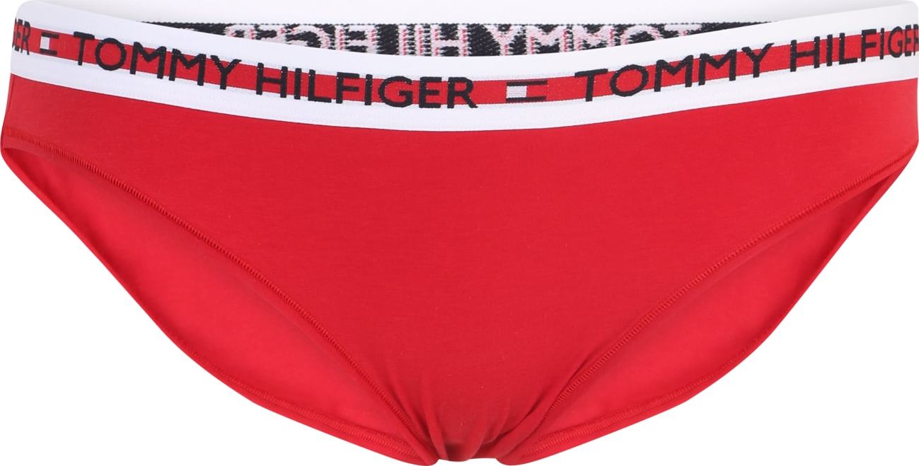 Tommy Hilfiger Underwear Plus Kalhotky červená / bílá / černá