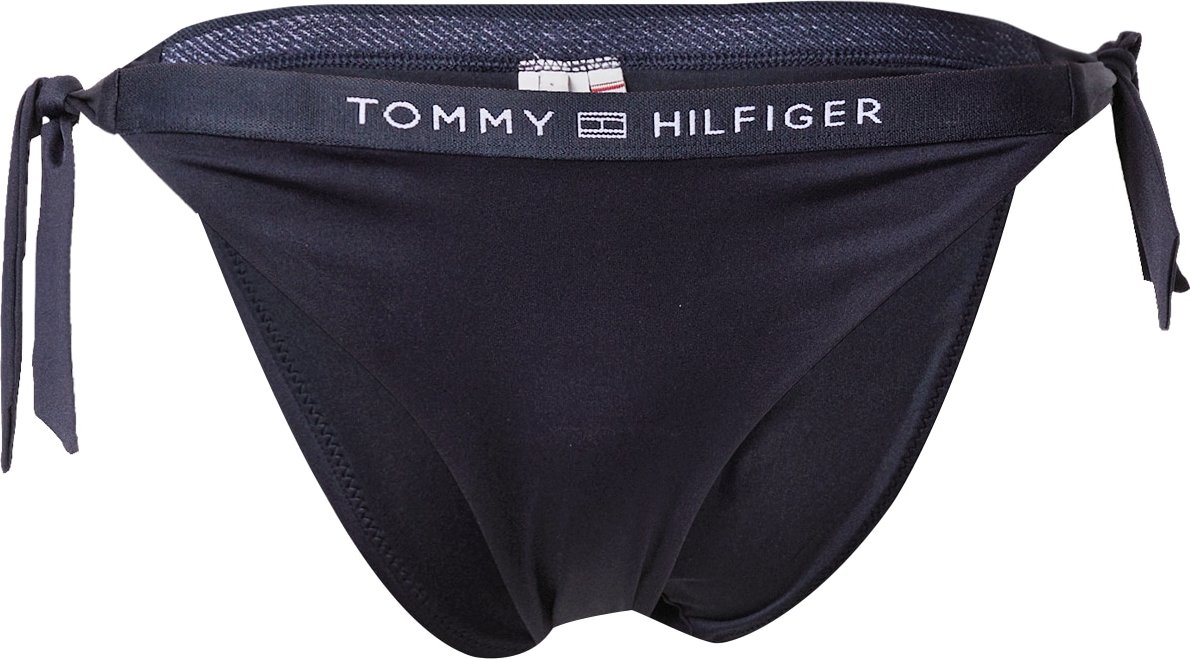 Tommy Hilfiger Underwear Spodní díl plavek tmavě modrá / bílá