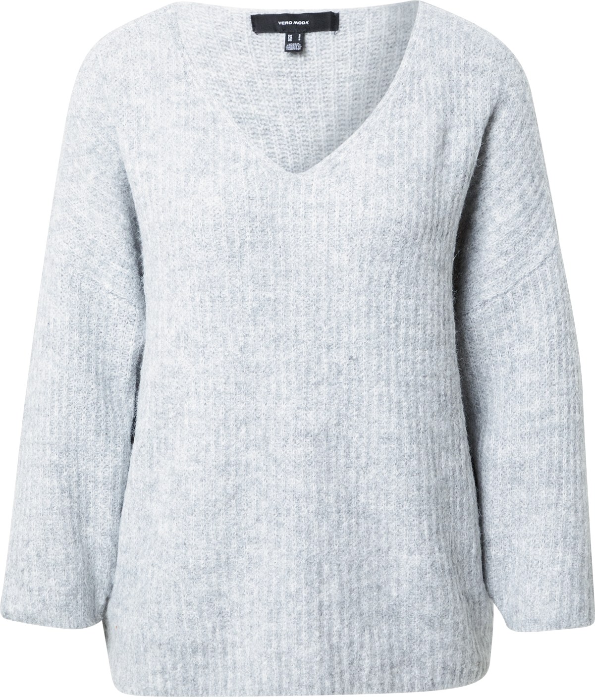 VERO MODA Svetr šedý melír