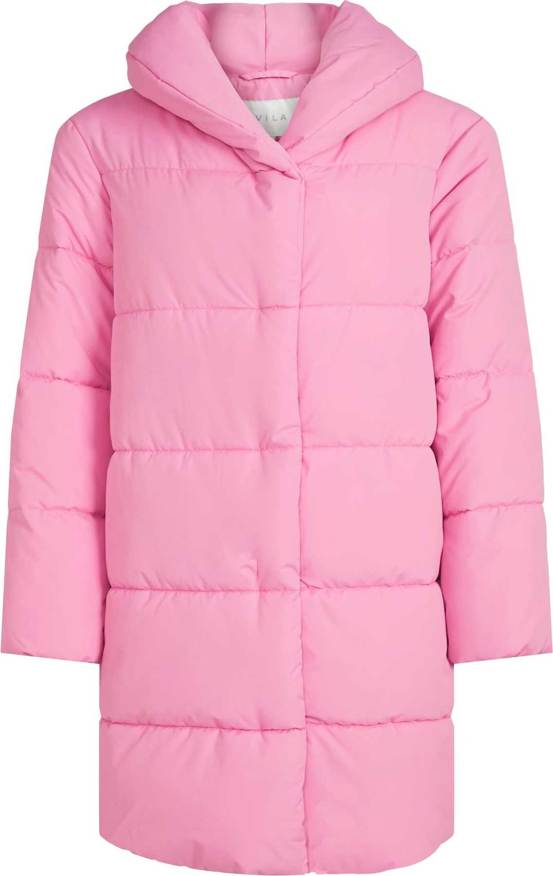 VILA Zimní kabát 'Loui' světle růžová