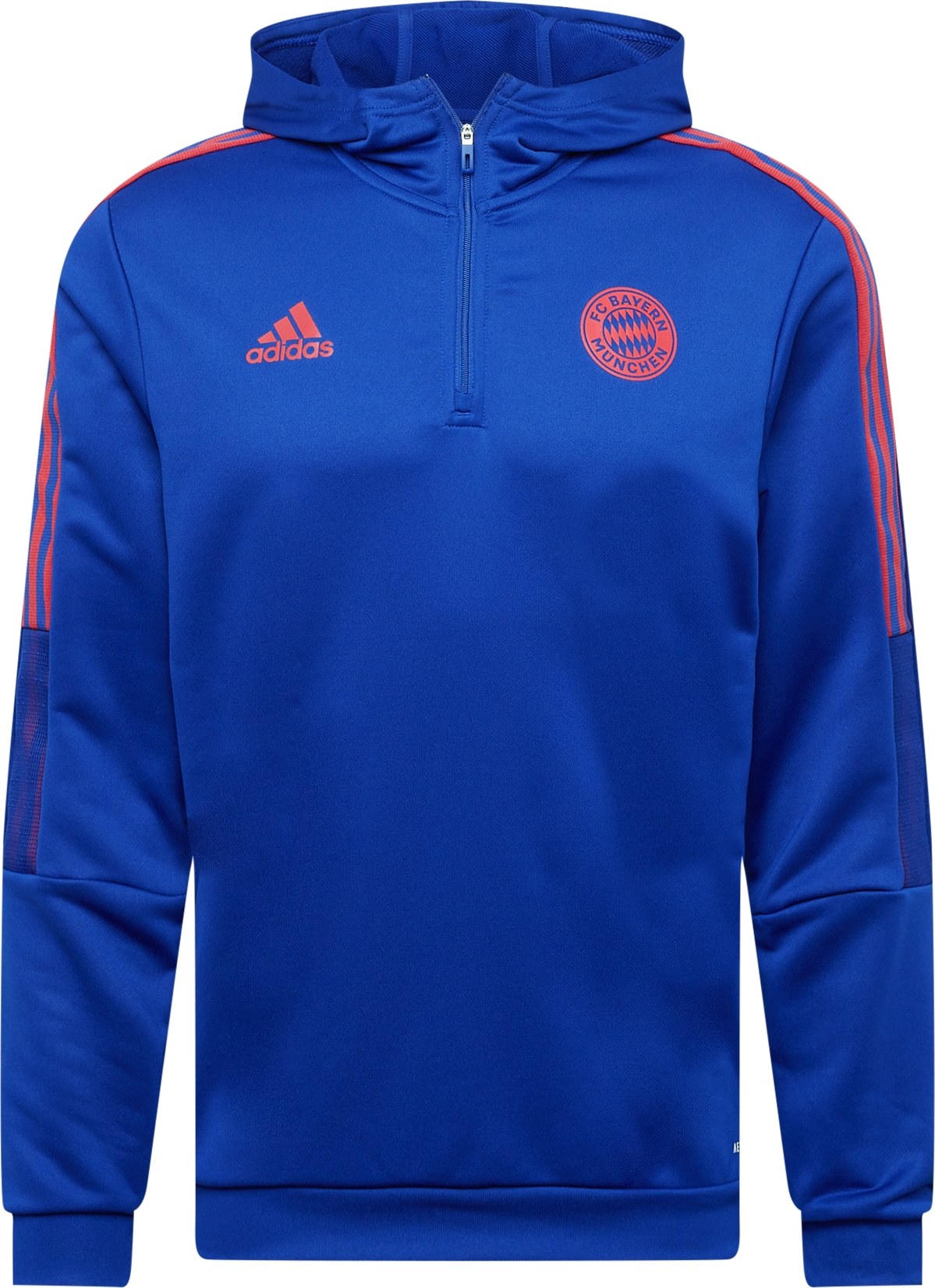 ADIDAS PERFORMANCE Sportovní mikina 'FCB TK' modrá / červená