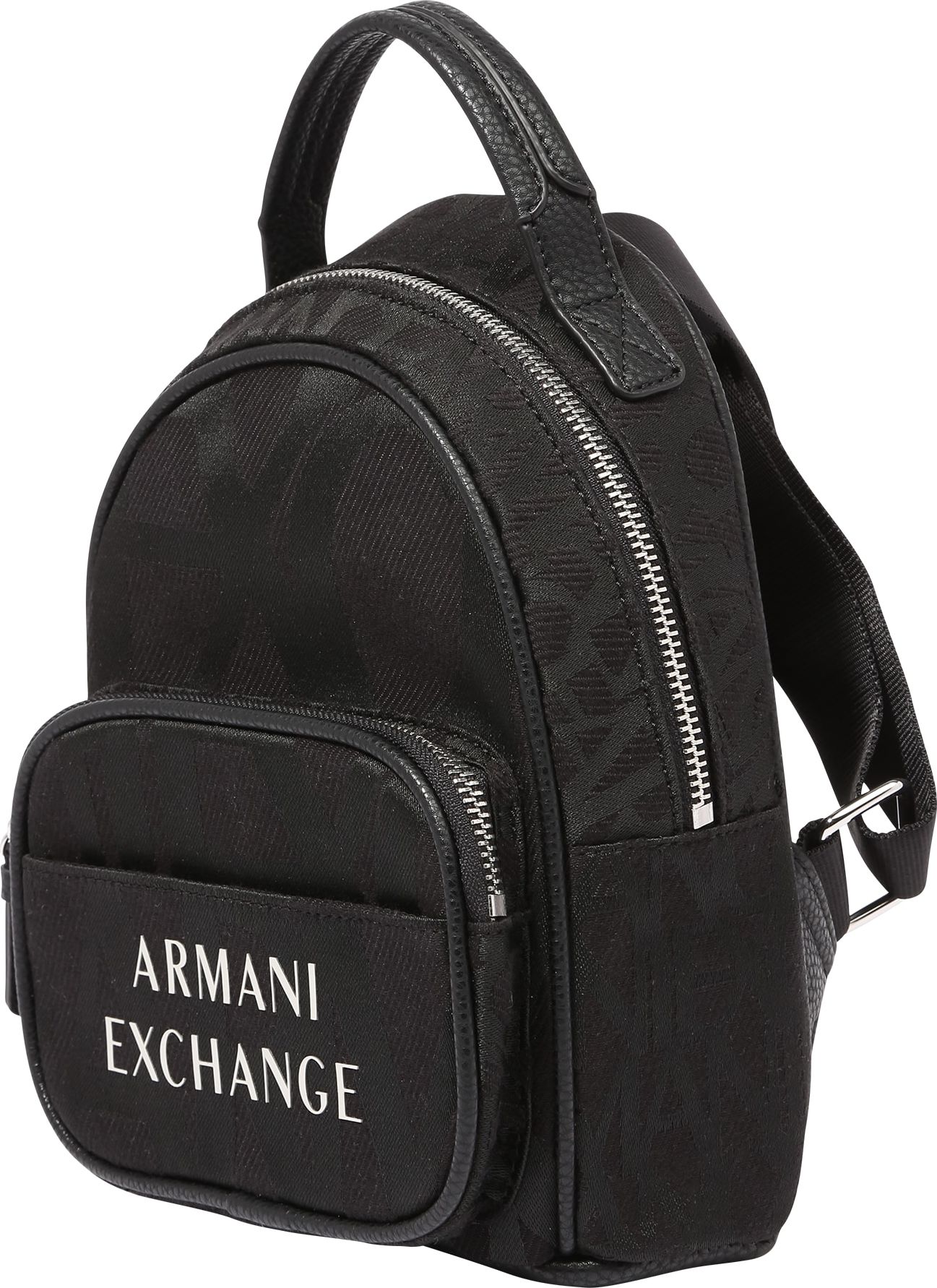 ARMANI EXCHANGE Batoh černá / bílá