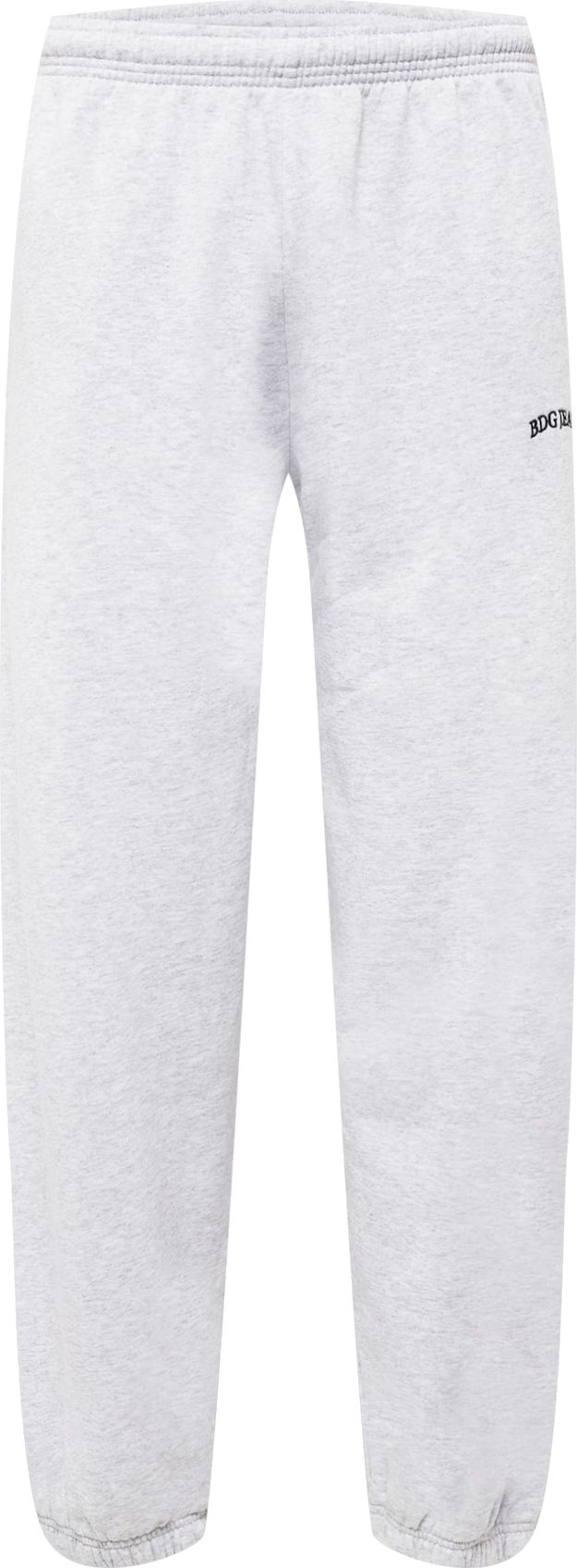 BDG Urban Outfitters Kalhoty světle šedá / černá