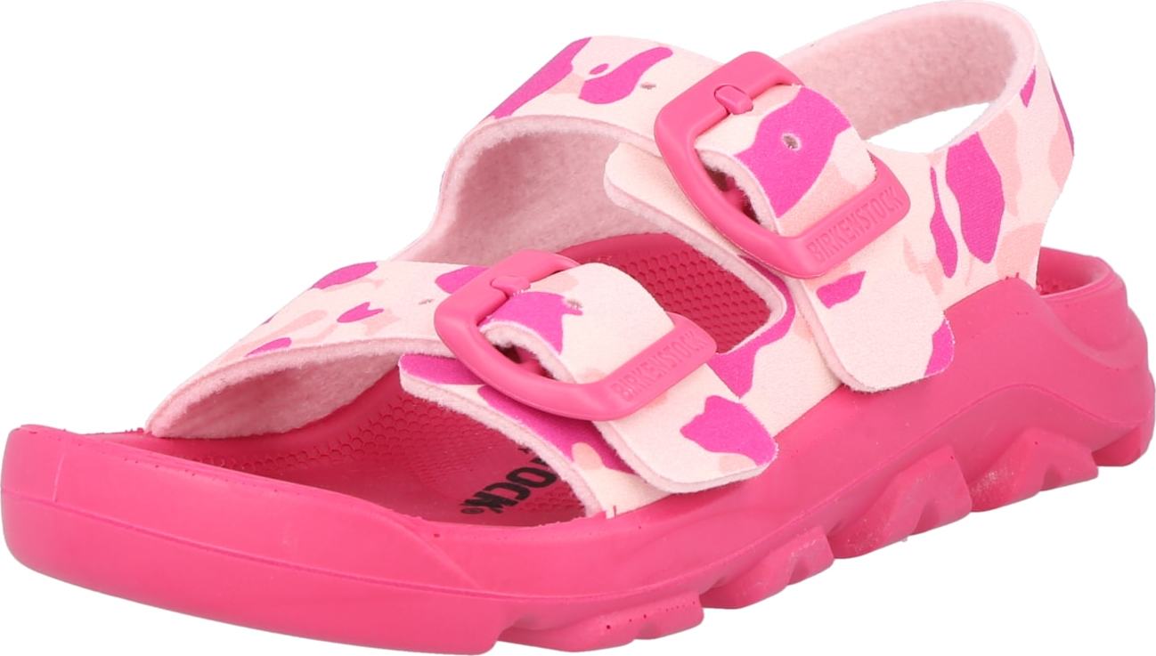 BIRKENSTOCK Sandály růžová / tmavě růžová / pudrová