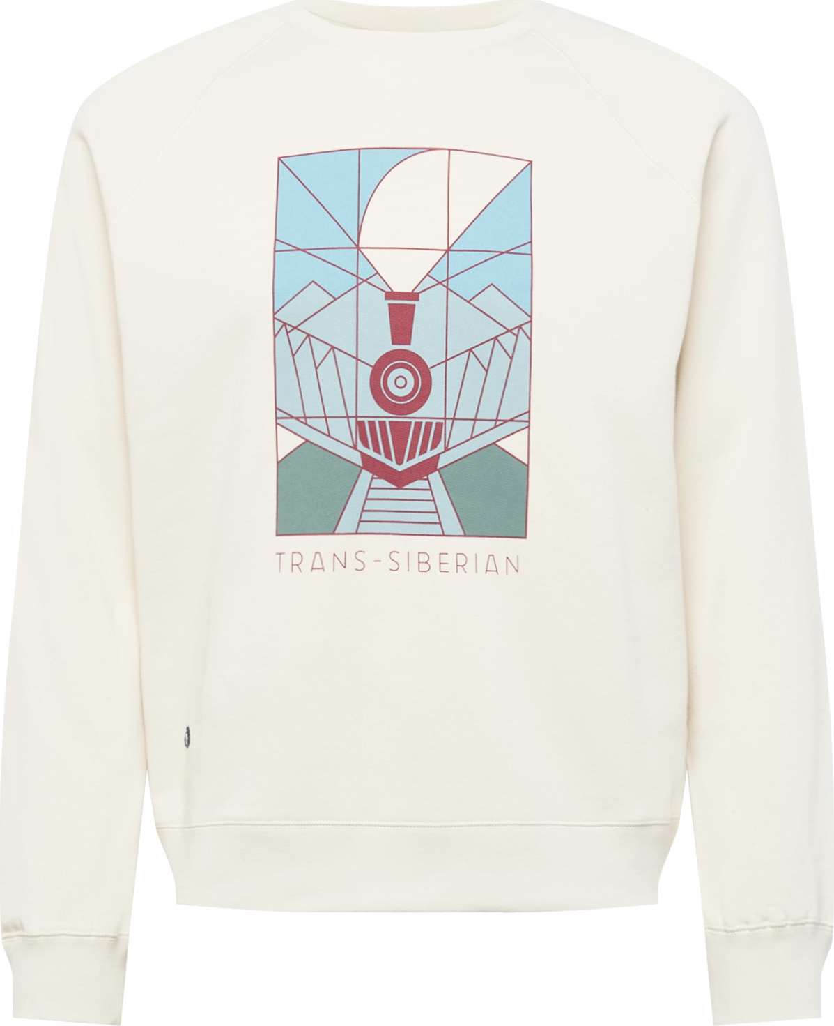 Brava Fabrics Mikina 'Trans Siberian' režná / mix barev