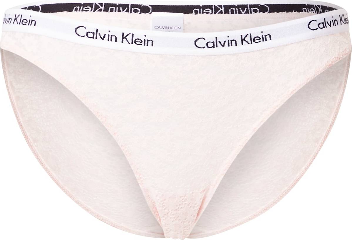 Calvin Klein Underwear Kalhotky růžová / bílá / tmavě modrá