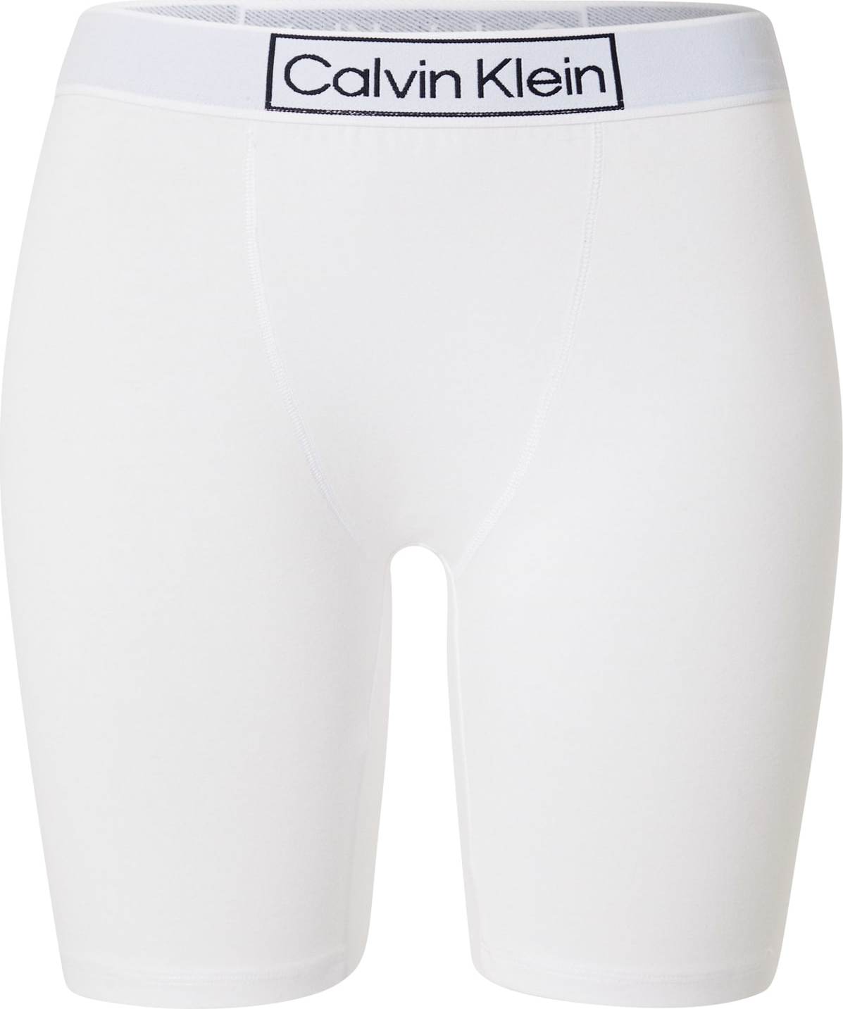 Calvin Klein Underwear Pyžamové kalhoty bílá / černá