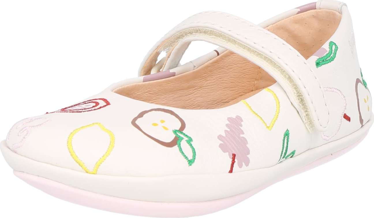 CAMPER Baleríny 'Right Twins' bílá / mix barev