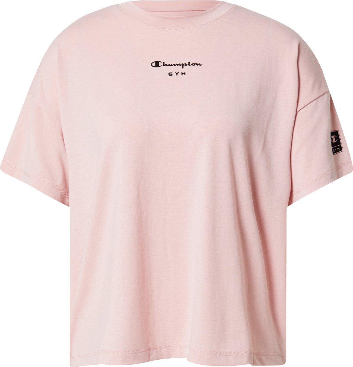 Champion Authentic Athletic Apparel Funkční tričko světle růžová / černá / bílá